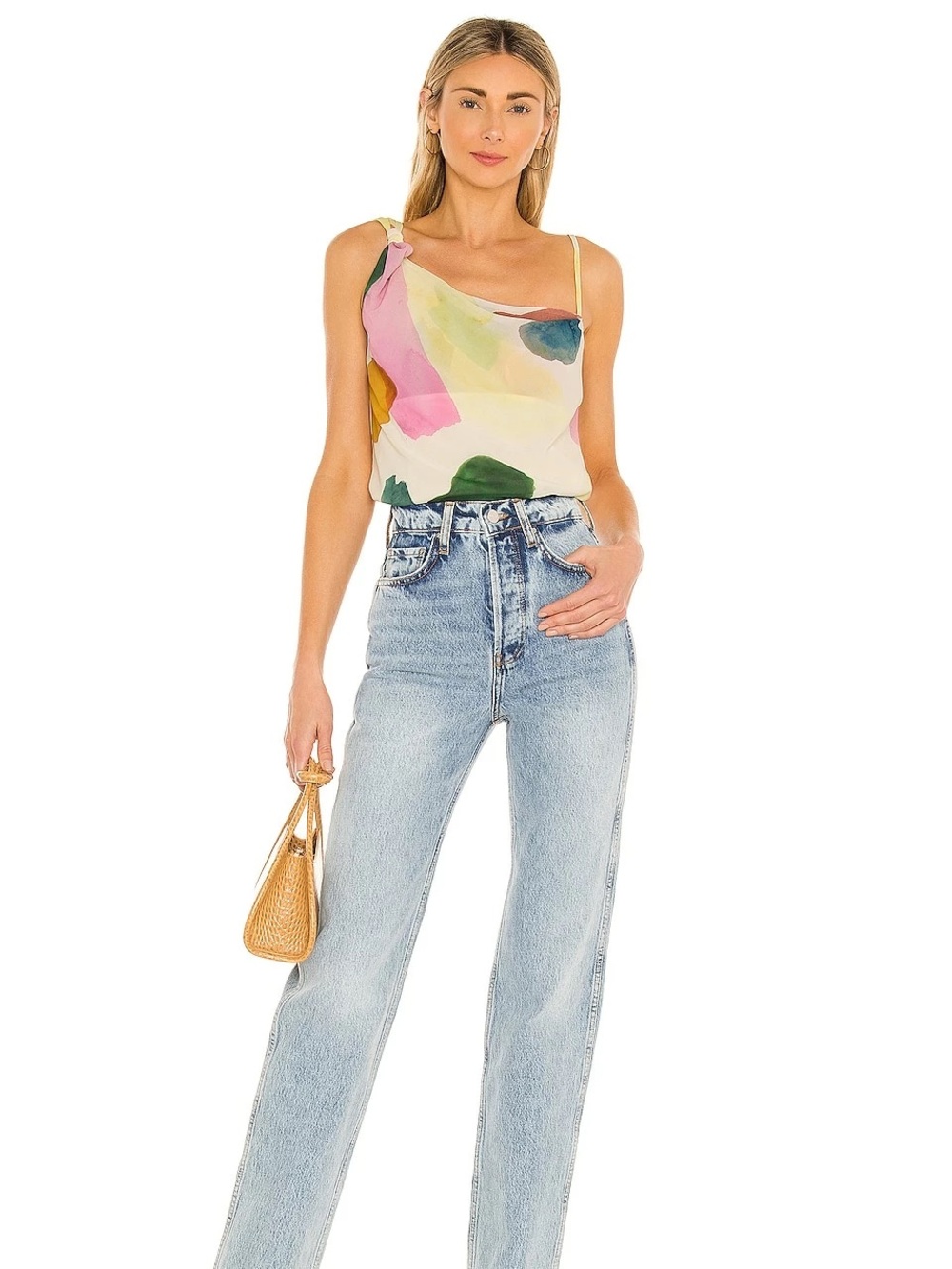 Revolve Song of Style Lana Top in Watercolor Multi
